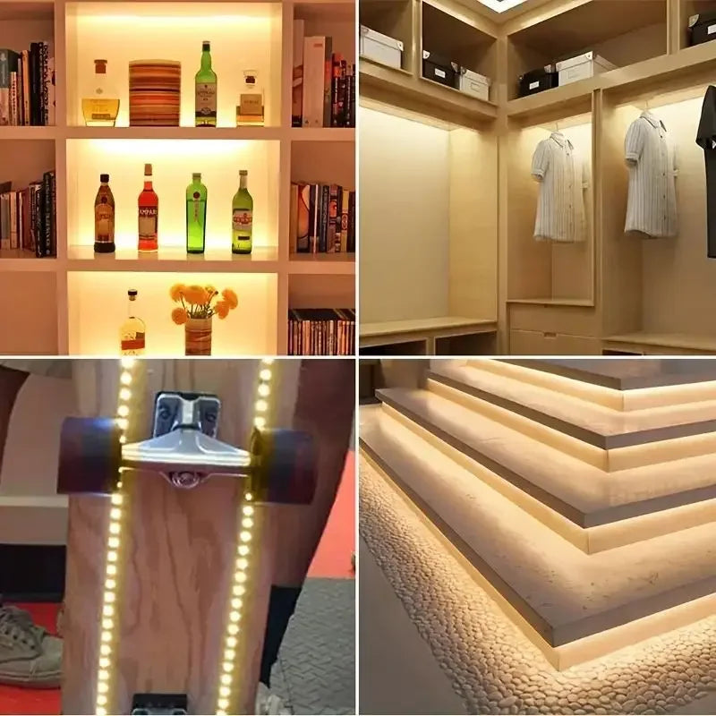 LED Strip Lights Christmas Fantasy Decoration Backlight Lamp IP65 Waterproof USB 2835 5V for Bedroom Kitchen Wardrobe Lights