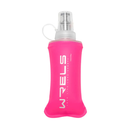 WRELS Camping Soft Water Bottle Drinking Sport Folding Bag Flask Outdoor Running Hydration Pack Waist Bicycle BPA Free