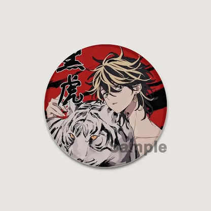 Fashion Accessories Anime Tokyo Revengers Brooches Backpack Clothes Accessories Decor Lapel Pin Badge for Fan's Collection Gift