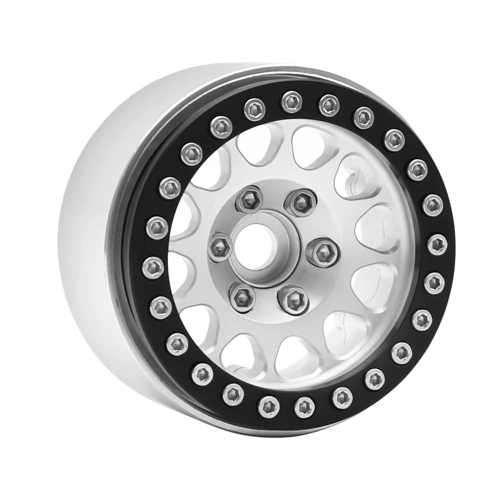 Metal 1.9 Beadlock Wheel Rim Hub for 1/10 Hsp Redcat Rc4wd WRAITH Tamiya Axial SCX10 D90 HPI RC Car Spare Part
