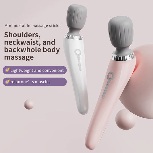 New Portable handheld massager USB rechargeable multifunctional full body massage gun relax neck back legs and waist masajeador