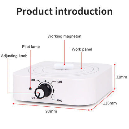 W601 Magnetic Stirrer Perfumes Mixer Laboratory Supplies 1000ml Agitators Stirrers Machine Small Stirring 300-2000RPM