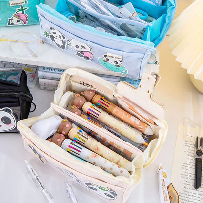 Large capacity pencil case trousse school supplies pencil cases Multilayer piornik stationery estuches escolares pencil pouch