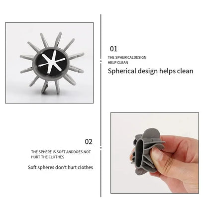 Laundry Ball Reusable Clothes Hair Cleaning Tool Pet Hair Remover Washing Machine Cat Hair Catcher Laundry Ball.