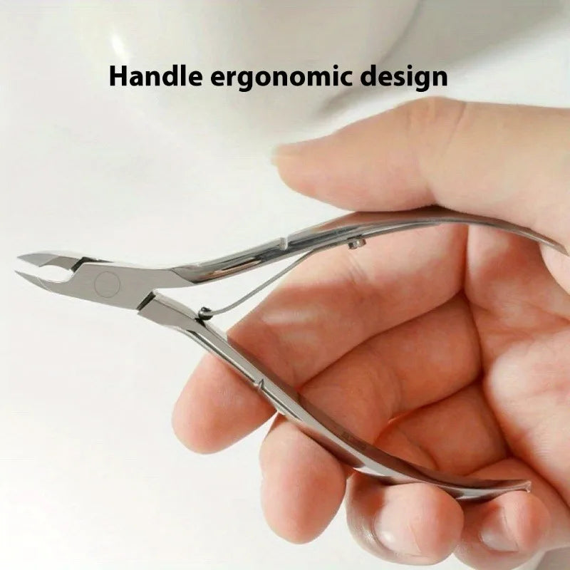 Stainless steel nail and toe nail trimming tool for removing dead skin, a useful nail and toe nail trimming device, a beautiful