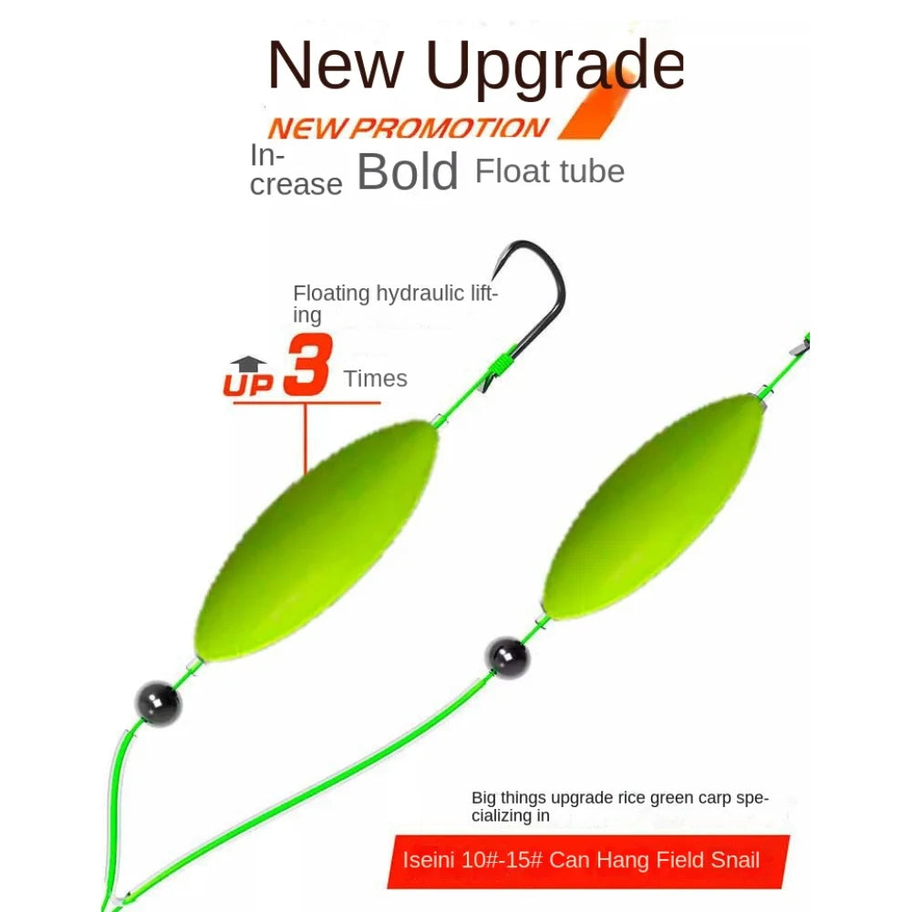 Three Hook Fishing Hair Rigs Hook Suspension Anti Bottom Carp Fishing Hook Ready Made Pesca Carp Rigs Fishing Lure