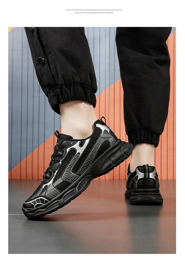 Sneakers Women Trends  Platform Shoes Lightweight Outdoor Sports Shoes Breathable Running Shoes Lace Up Casual