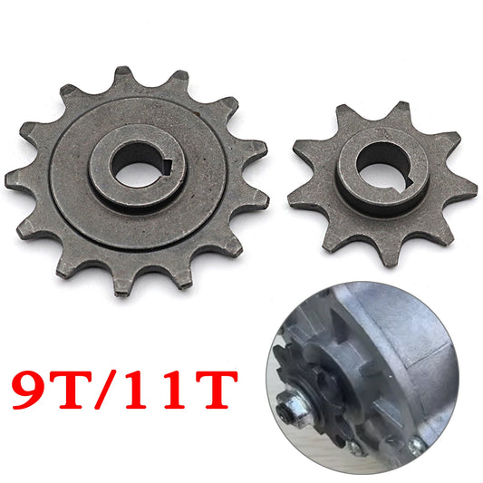 Universal 9 Teeth 13 Teeth Pinion Gear Motor Bicycle Chain Wheel 13 Teeth Sprocket For Ordinary Bicycle Parts