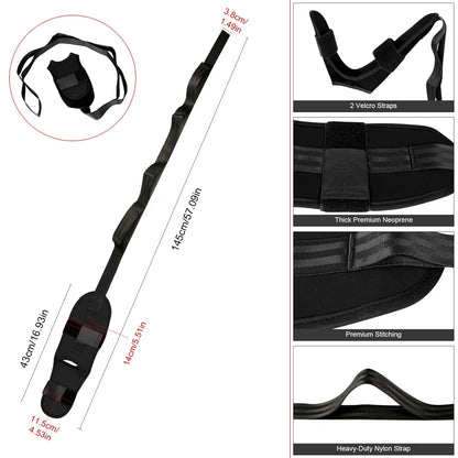 Yoga Fascia Stretcher, Fitness Pedal Stretcher - Used for Leg Extension, Rehabilitation Training, and Muscle Relaxation