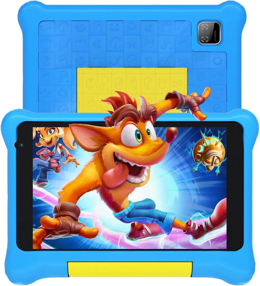 Kid Tablet 7 Inch Tablet for Children Android 13 2GB RAM 32GB ROM 128GB Expandable Quad Core Wi-Fi Bluetooth Type-C Children's T
