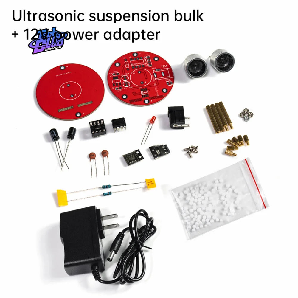DIY Electronic Kits Ultrasonic Suspension Standing Wave Controller DIY Soldering Acoustic Suspension Science Learn Tool
