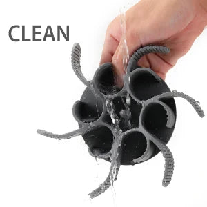 Dog Slow Feeder Bowls Silicone Spiral Pet Food Feeder Insert to Slow Down Eating for Large Medium Small Breed Dogs