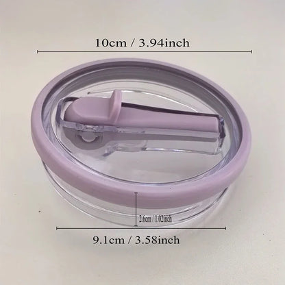 Spill-proof Cup Cover for Stanley 40oz Replaceable Environmental Protection Cup Cover Creative Spiral Straw Cover Cup Accessorie