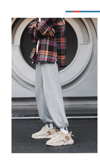 Men's Sneakers 2025 Spring Comfortable Non-slip Outdoor Running Shoes Elasticity Platform Basketball Athletic Tenis Masculino