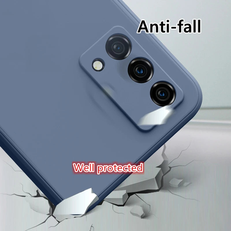 For Realme 8 Pro Case Realme 10 9i 9Pro 9 Pro Plus 8i 8S 8 5G 8 8 10 Pro Plus Cover Shockproof Liquid Silicone Phone Back Case