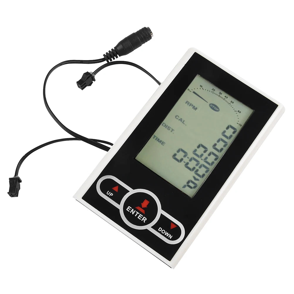 Exercise Bike Monitor Speedometer Display 137x80mm Plastic Stationary  Elliptical Trainer Cardio Equipment  Accessories