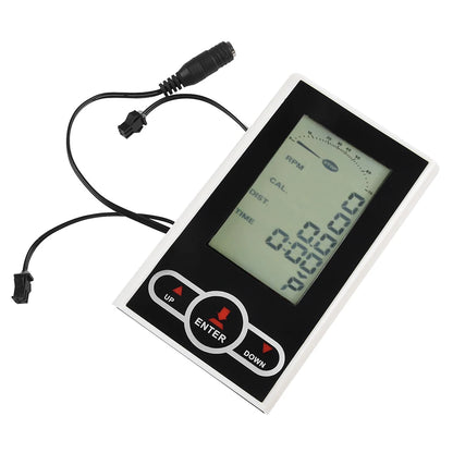 Exercise Bike Monitor Speedometer Display 137x80mm Plastic Stationary  Elliptical Trainer Cardio Equipment  Accessories