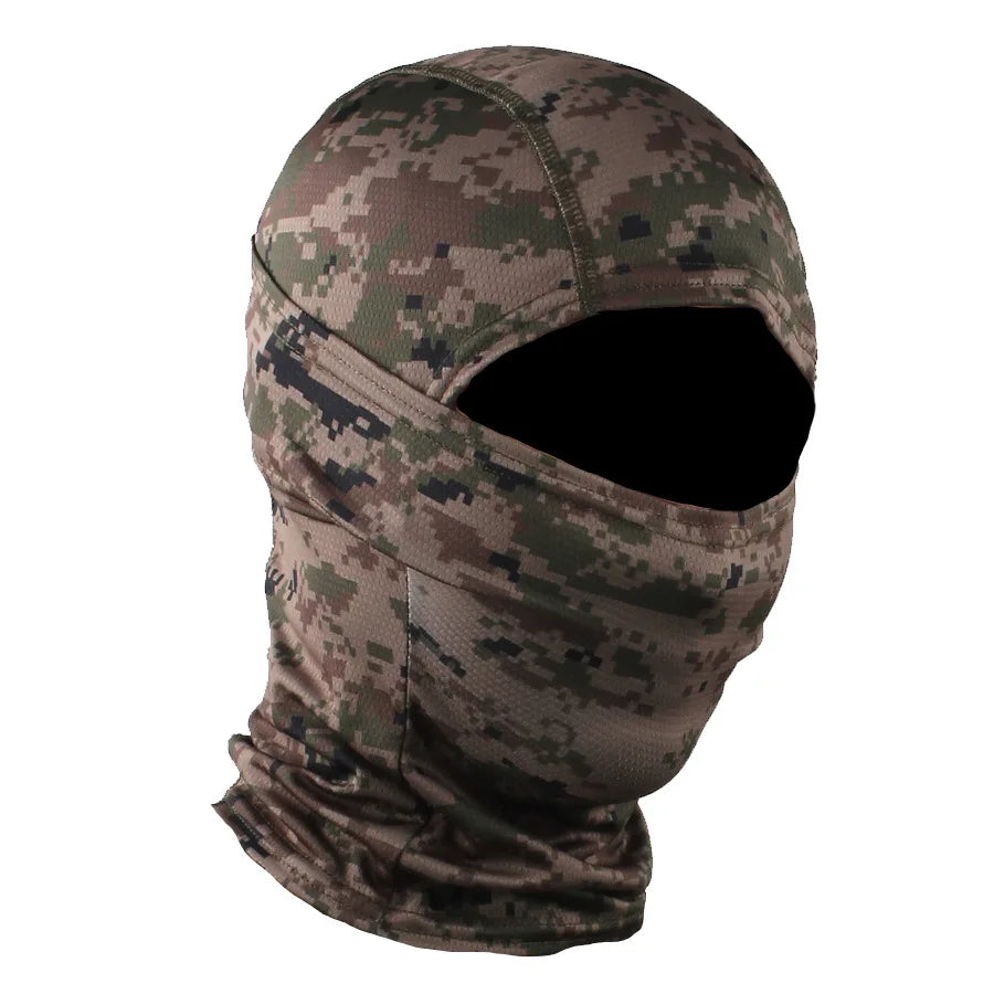 Tactical Balaclava Men Cycling Motorcycle Bike Full Face Mask Bandana Army Hunting Hiking Neck Scarf Multicam Men Cap