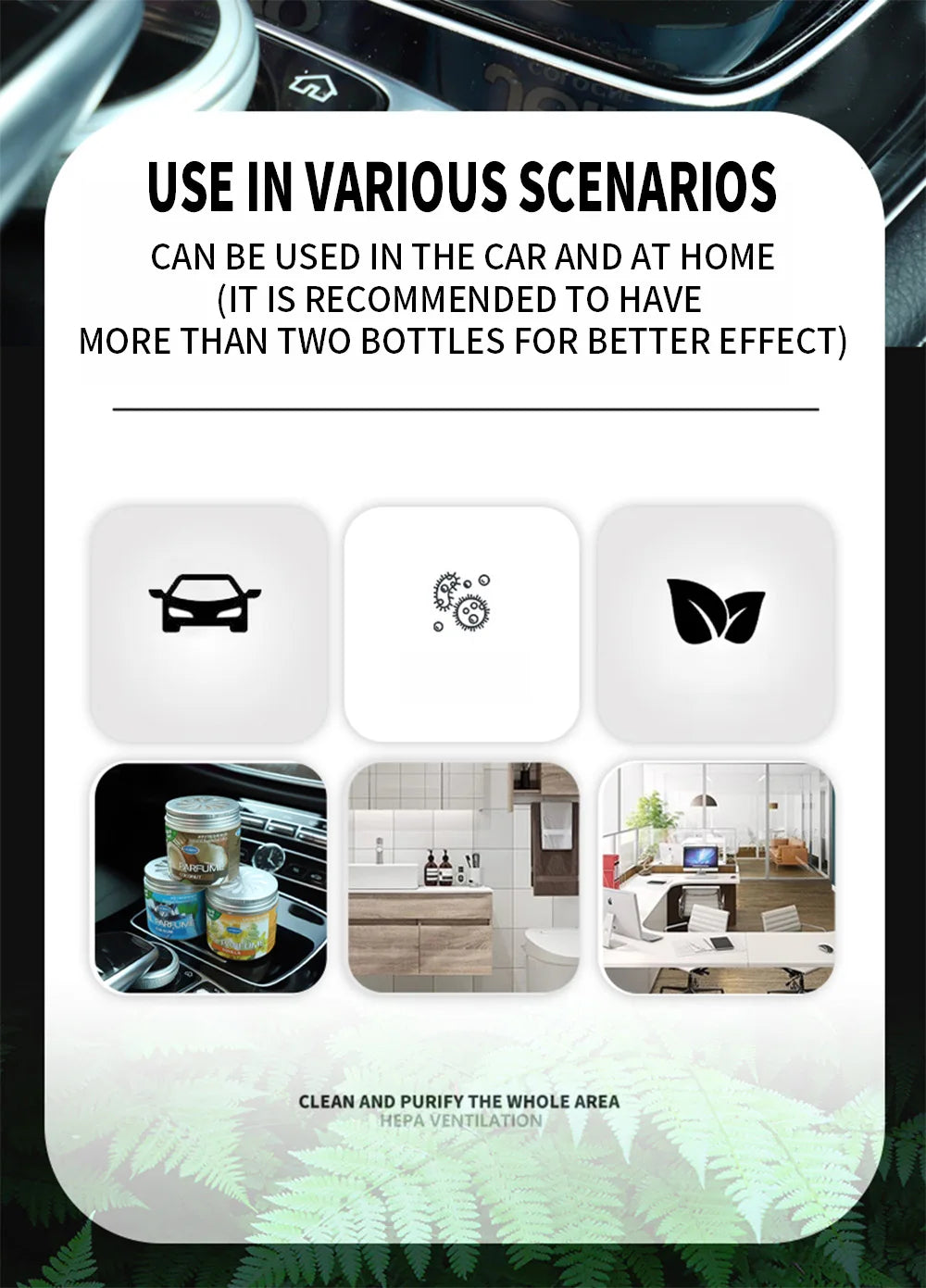 Car Air Freshener Solid Balm Cologne Lavender Lemon Vanilla Odor Eliminator Long-lasting Perfume Scent Ornament Auto Accessoies