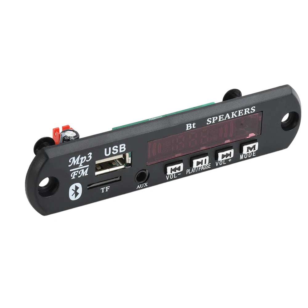 FM Radio DIY Electronics Kit Bluetooth 5.0-Compatible Speaker with Voice-activated Level Indicator DIY Electronics Kit