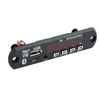 FM Radio DIY Electronics Kit Bluetooth 5.0-Compatible Speaker with Voice-activated Level Indicator DIY Electronics Kit