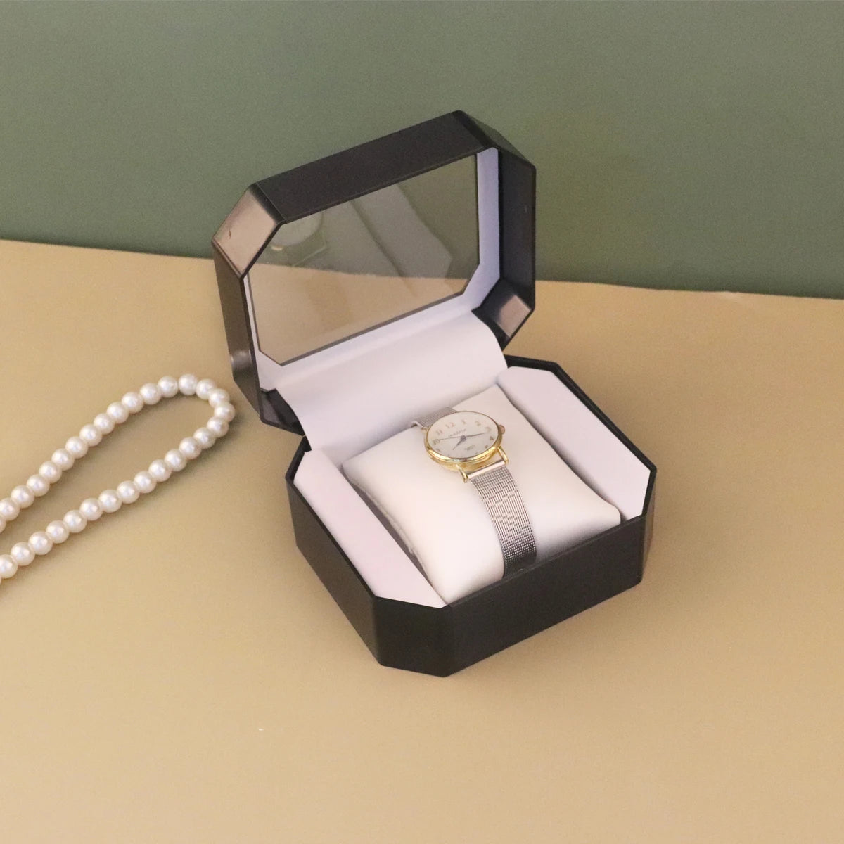 Watch Box High-end European Men's Acrylic Watch Display Box Watch Storage Box