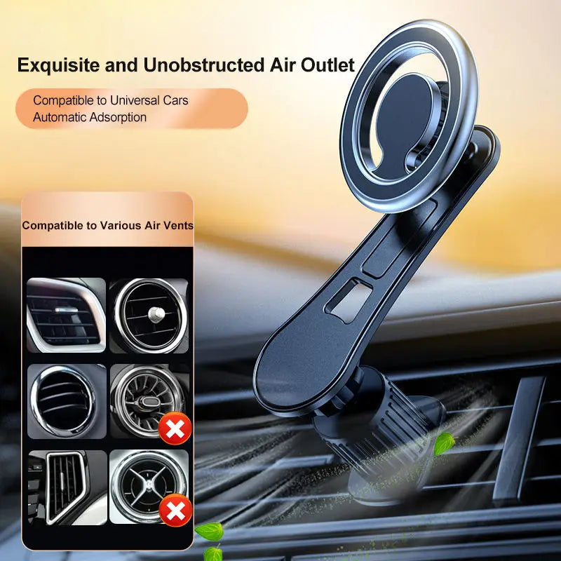 Magnetic Car Phone Holder Stand Magnet Cell Mobile Support Mount GPS Bracket Phone Holder for Car Use