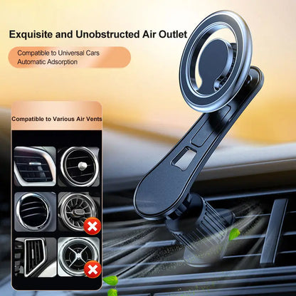 Magnetic Car Phone Holder Stand Magnet Cell Mobile Support Mount GPS Bracket Phone Holder for Car Use