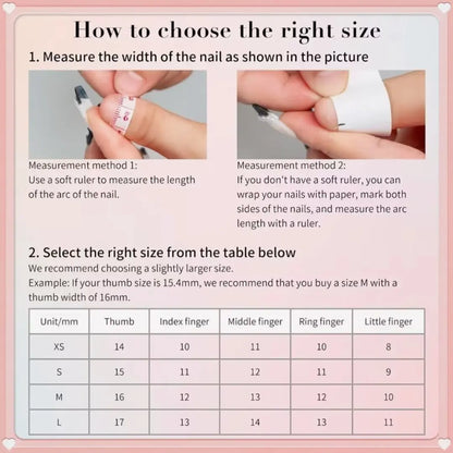 10PCS Handmade Manicure Press-On Nails French Style Medium Almond Shape with Blue Bow Design Includes Adhesive And Nail File Set