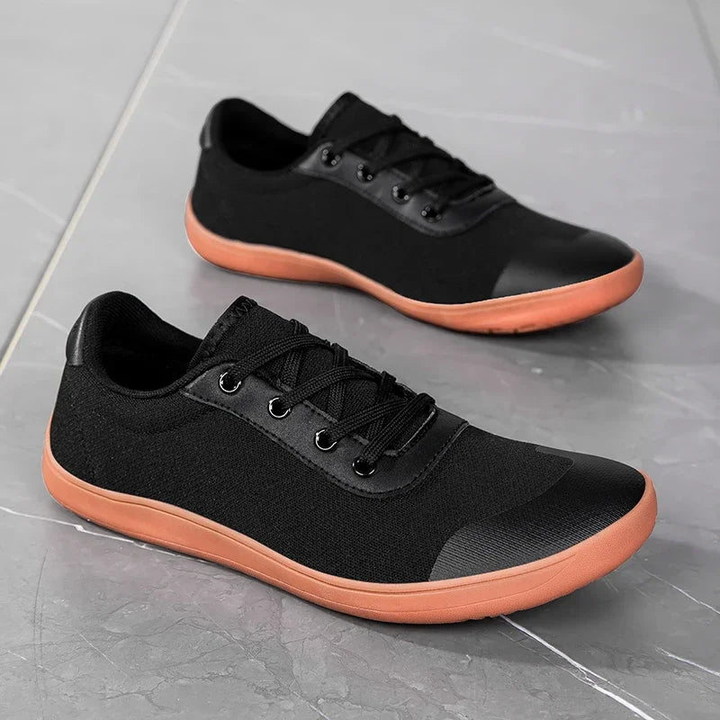 Sneakers for Men New Wide Barefoot Sneaker Fashion Flats Soft Zero Drop Sole Wider Toe Light Weight Fashion Shoes Plus Size