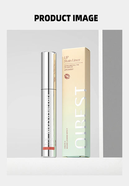 QIBEST 4 Colors Peel Off And Reveal Lip Stain Long Lasting Waterproof Pink Lip Tint Transfer Proof Natural Lip Stain Makeup