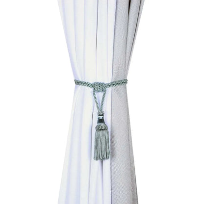 1PC Curtain Tiebacks Tassel Curtain Clips Rope Curtain Tie Backs Holdbacks Decorative  Curtain Holder Accessories For Drape