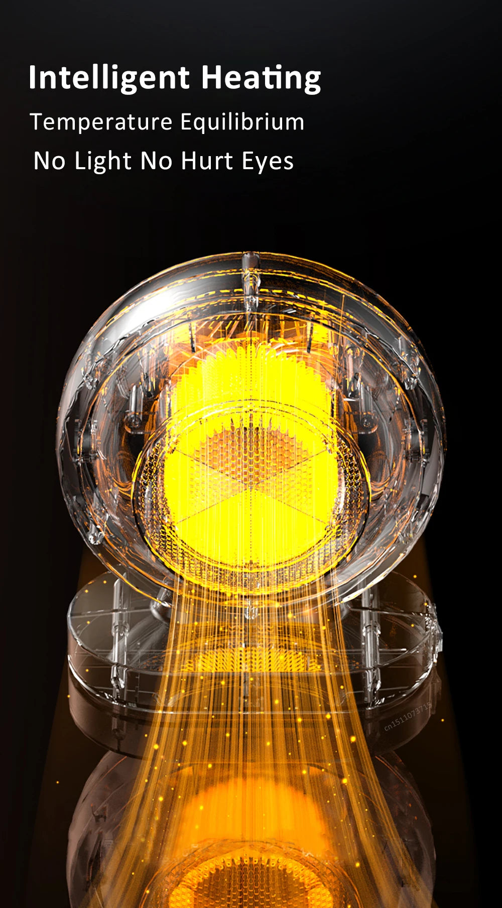 Hot Air Blower Electric Heater Heating Fans Mini PTC Fan Heater Bathroom Fan Heaters Portable Smart Fan Heater for Bathroom Home