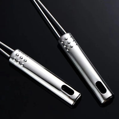 1PC Stainless Steel Strainer Ladle Skimmer Oval Fine Mesh Oil Pot Strainers Home Kitchen Tools Strainer Oil Skim Grease Foam