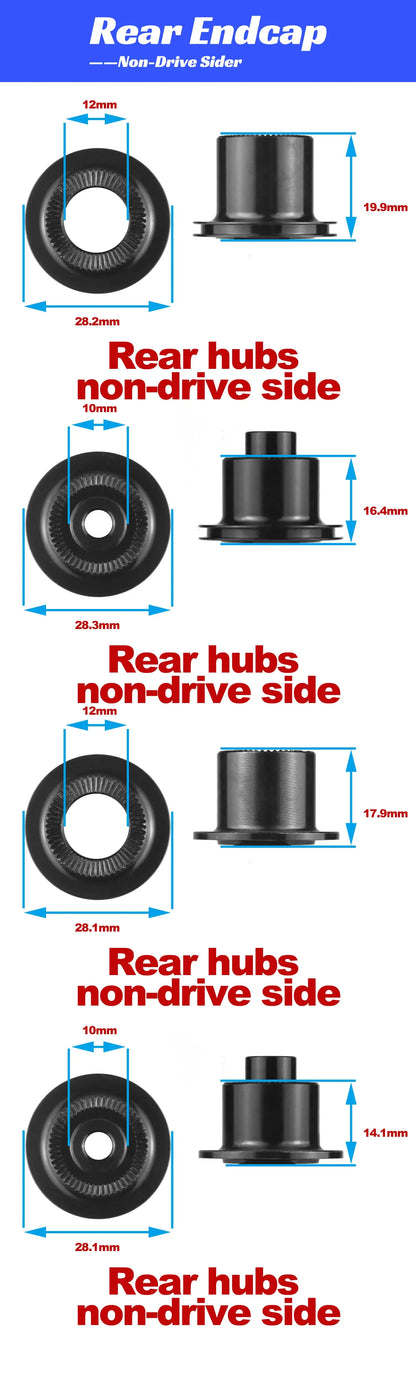 ARC hubs Converter mtb mountain bike hubs cap MT039 MT010-PRO 005 006 007 009 15mm 9mm 12mm 10mm bicycle hub adaptor Accessories