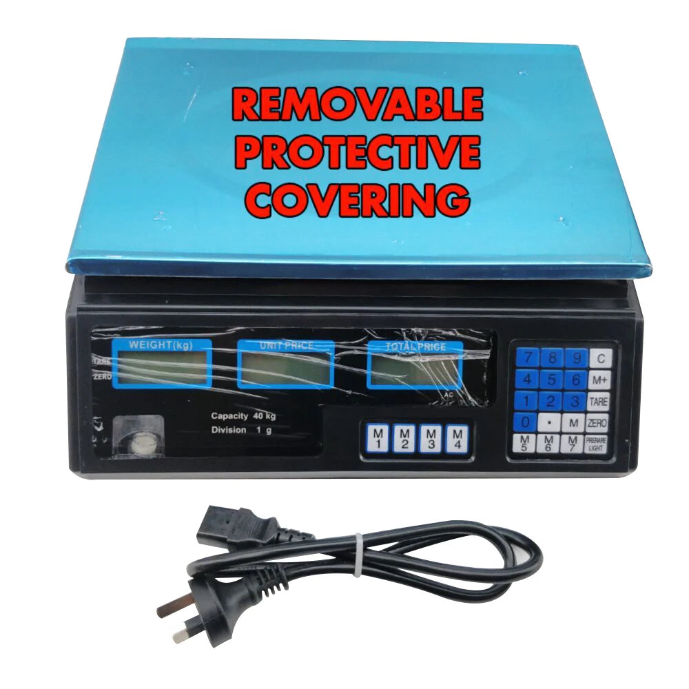 KegLand Grain Digital Scales - 40kg  Kitchen  Fruit Supermarkets  Beer Brewing  Equipment