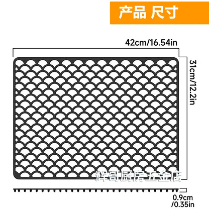 Sink Protectors for Kitchen Sink, Protect Sink from Stains, Damage, Scratches, Dishwasher Safe Sink Grid, Sink Mat, for Kitchen