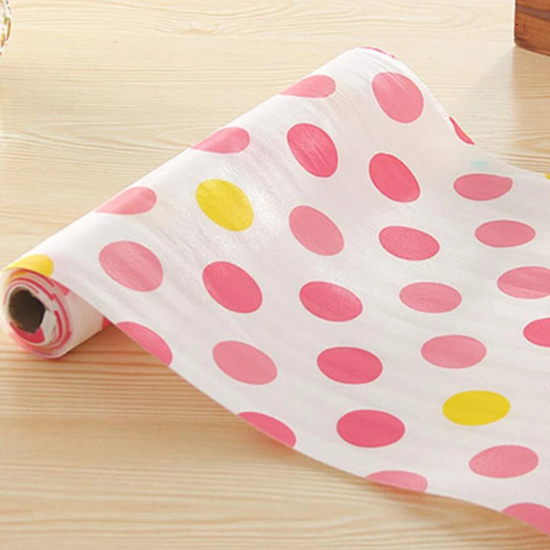 1 Roll Kitchen Sticker Table Mat Drawers Cabinet Shelf Liners Cupboard Placemat Waterproof Oil Proof Shoes Cabinet Mats