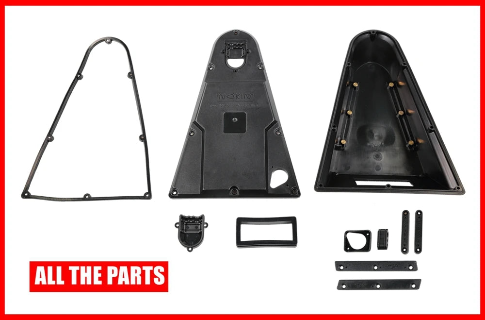 Controller Box for INOKIM OXO Electric Scooter to Accommodate Front Controller With Small Spare Parts & Gasket Spare Parts