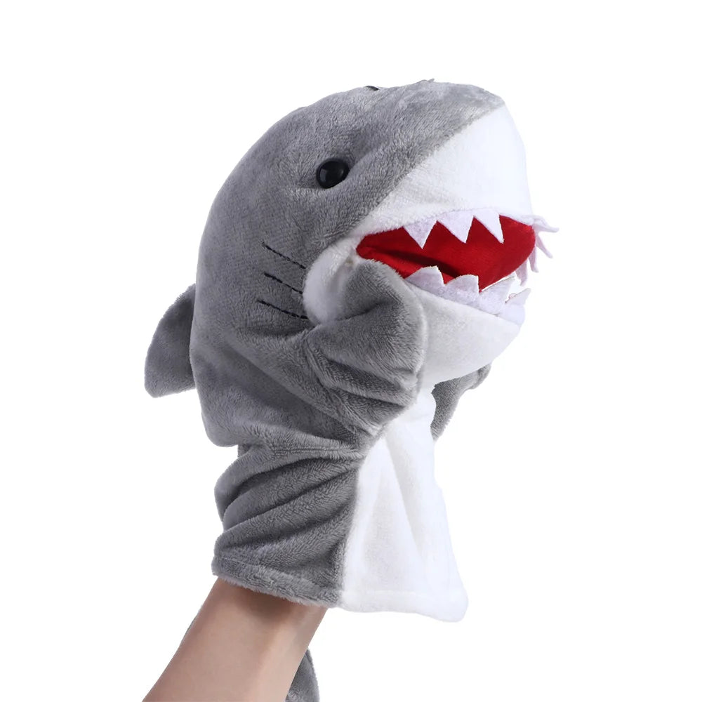 for Children Stuffed Toys Stuffed Animals Bear Shark Stuffed Toys Hand Finger Puppet Finger Puppet Animal Puppet Plushed Doll