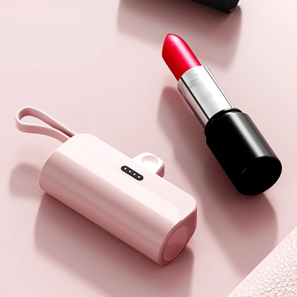 Mini Power Bank 5000mAh Portable Mobile Phone Charger External Battery Power Bank Plug Play For iPhone Samsung Xiaomi Power Bank