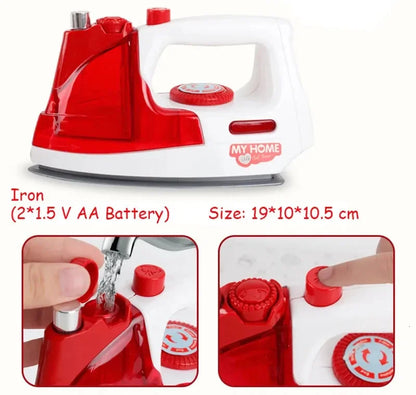 Kitchen Appliances Toys Toy Kitchen Set for Kids Play Kitchen Doll House Accessories Blender Coffee Maker Machine Mixer Toaster