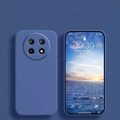 For Huawei Nova 12i Case Cover Huawei Nova 12i Capa Phone Back Bumper Shockproof TPU Liquid Silicone Soft Fundas Huawei Nova 12i