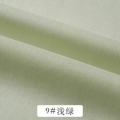 Cotton Summer Solid Color Clothing Lining Cloth White Cotton Dress Mesh Cotton Clothes Lining Fabric