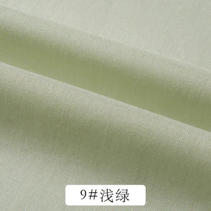 Cotton Summer Solid Color Clothing Lining Cloth White Cotton Dress Mesh Cotton Clothes Lining Fabric