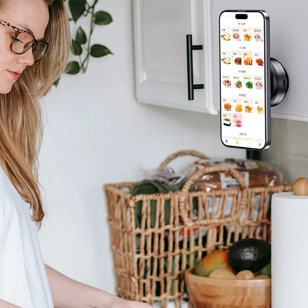 Car Phone Holder for iPhone 16/15/14/13/12 Pro Max Plus Mini 360° Adjustable Car Mount Holder for Car/Mirror/Smooth Surface