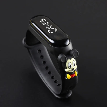 Marvel Children's Watch Fashion Cartoon Watches Electronic Digital LED Display Watches Waterproof Holiday Gift Kids Watches