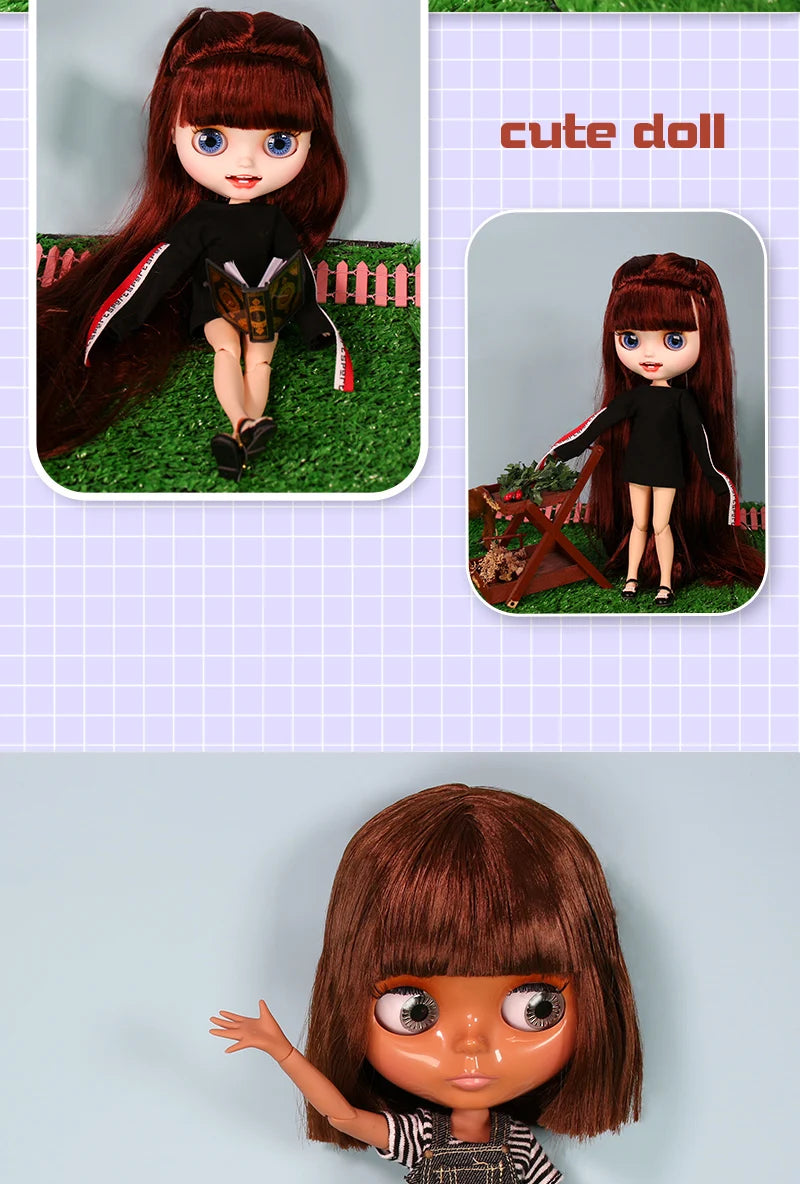 ICY DBS Blyth doll Joint Body 30CM BJD  Clothes Shoes Hand Set Fashion Dolls girl gift