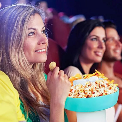 Snack Plate 40oz Ice King Cup Cap Reusable Insulated Snack Platter Creative Cup Fruit Bowl Water Bottle & Cup Accessories