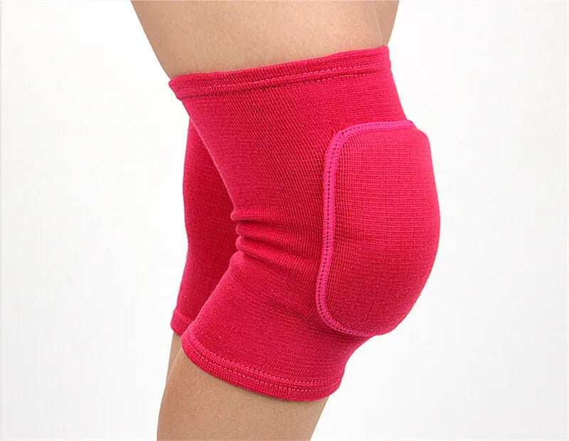 1Pair Knee Pads Fitness Dance Training Knee Protector Elastic Thickened Sponge Women Knee Brace Support For Arthritis Relief
